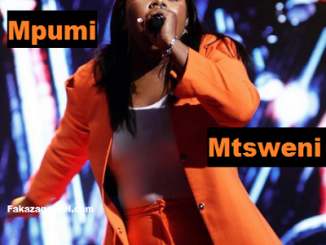 Mpumi Mtsweni