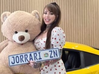 Jojo Robinson Surprised with Multimillion-Rand Ferrari from Husband on Valentine’s Day