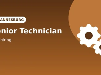 Experienced Senior Technician Wanted By A Johannesburg Employer