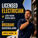 Licensed Electrician Job Now Available In Brisbane Queensland – Apply Now